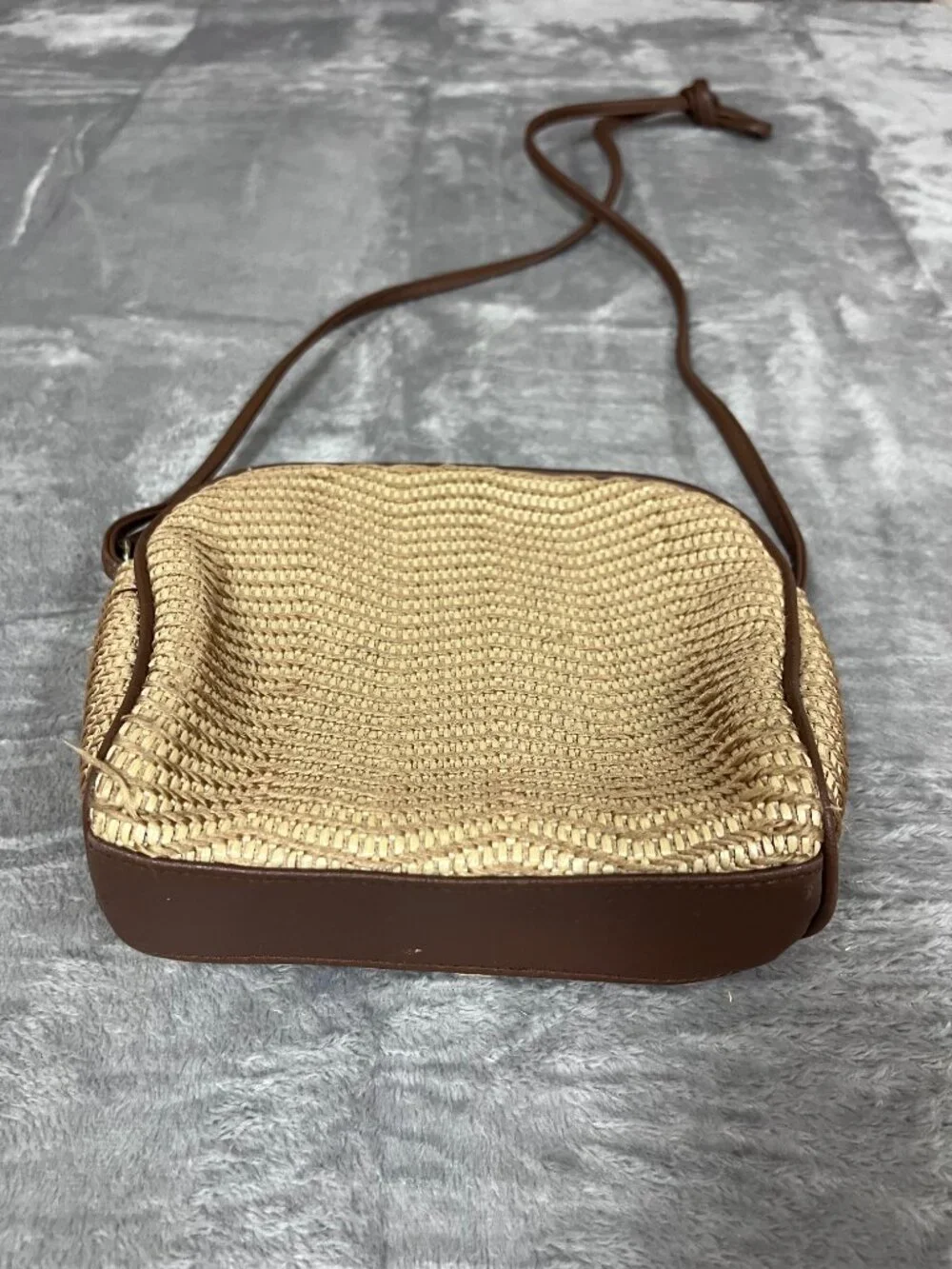 Etienne Aigner Woven Crossboy Bag